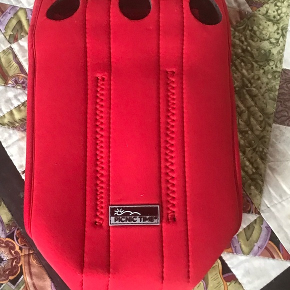 Picnic Time Six Pack Beverage Tote - Picture 6 of 10